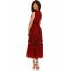  Rochie Megan Bordo 3