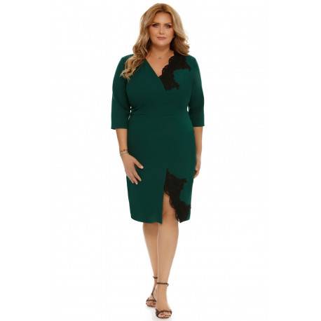 Rochie Plus Size Romina Verde
