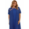 Rochie Plus Size Crina Albastră
