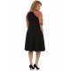  Rochie Plus Size Danielle Roşie 2