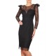  Rochie Alexia Neagră 1