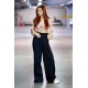  BROOKLYN PANTS - Pantalon larg cu elastic în talie 1