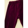 Pantalon din catifea de bumbac pentru bebeluşi, fete