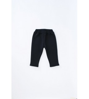 Pantalon din bumbac vătuit pentru bebeluşi, băieţi