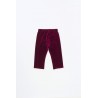 Pantalon din catifea de bumbac pentru fete