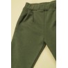 Pantalon din bumbac flauşat pentru fete