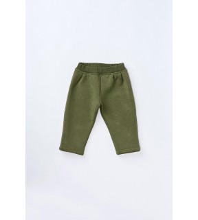 Pantalon din bumbac pentru bebeluşi, fete