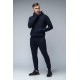  Pantaloni jogger din bumbac flauşat cu buzunare cu fermoar 1