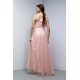  Rochie Harper din organza cu volane asimetrice pe umăr 8