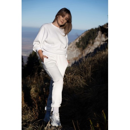 Trening oversize din bumbac vătuit