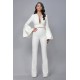  Compleu cu jachetă cropped din stofă și pantaloni Juliet 1